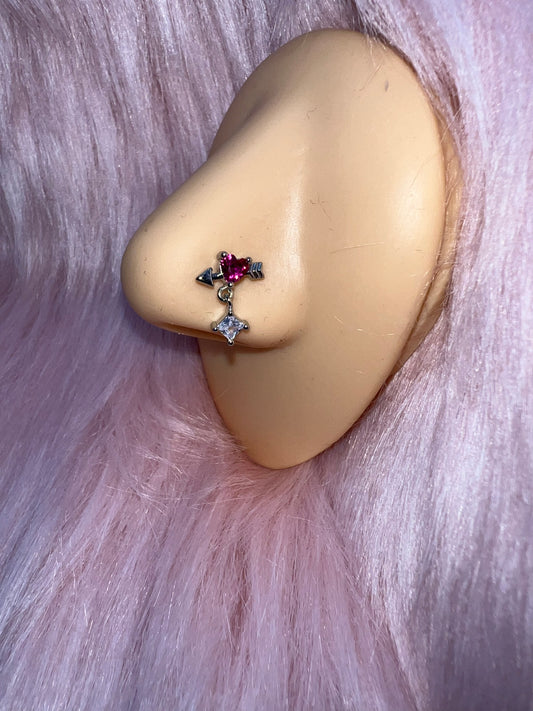 Cherry Nose Ring – DestinyBlingCo