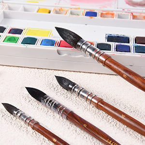 Professional Paint Brushes .BRUSH FOR WATERCOLOR Round Brush Professional  .squirrel .watercolors 