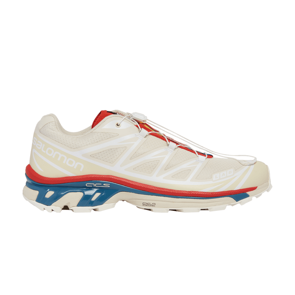 Salomon XT-6 - Almond Milk Aurora Red