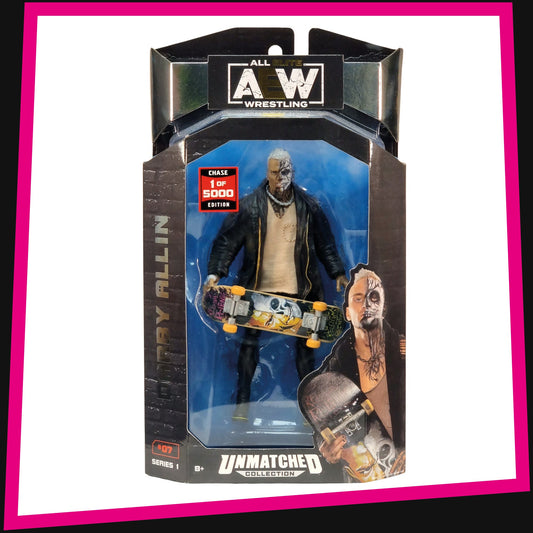 ☆Owen Hart☆ {Chase Of 5000} AEW Unmatched Collection Action Figures.