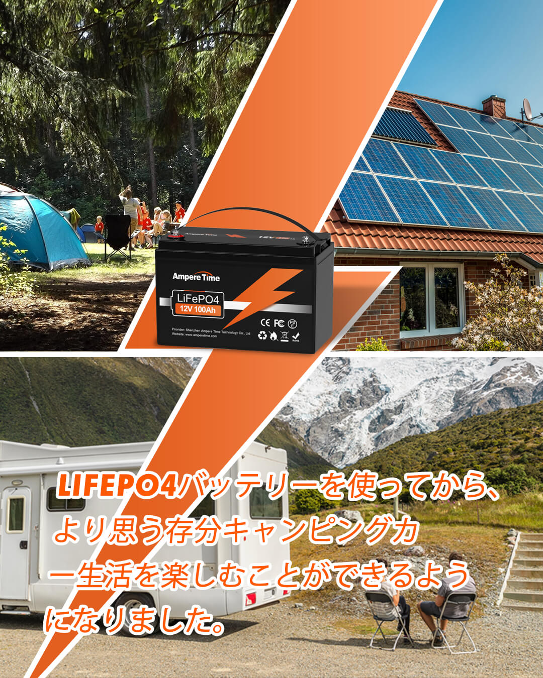 完売 キャンピングカー アウトドア Lifepo4 12v100A www.baumarkt-vogl.at