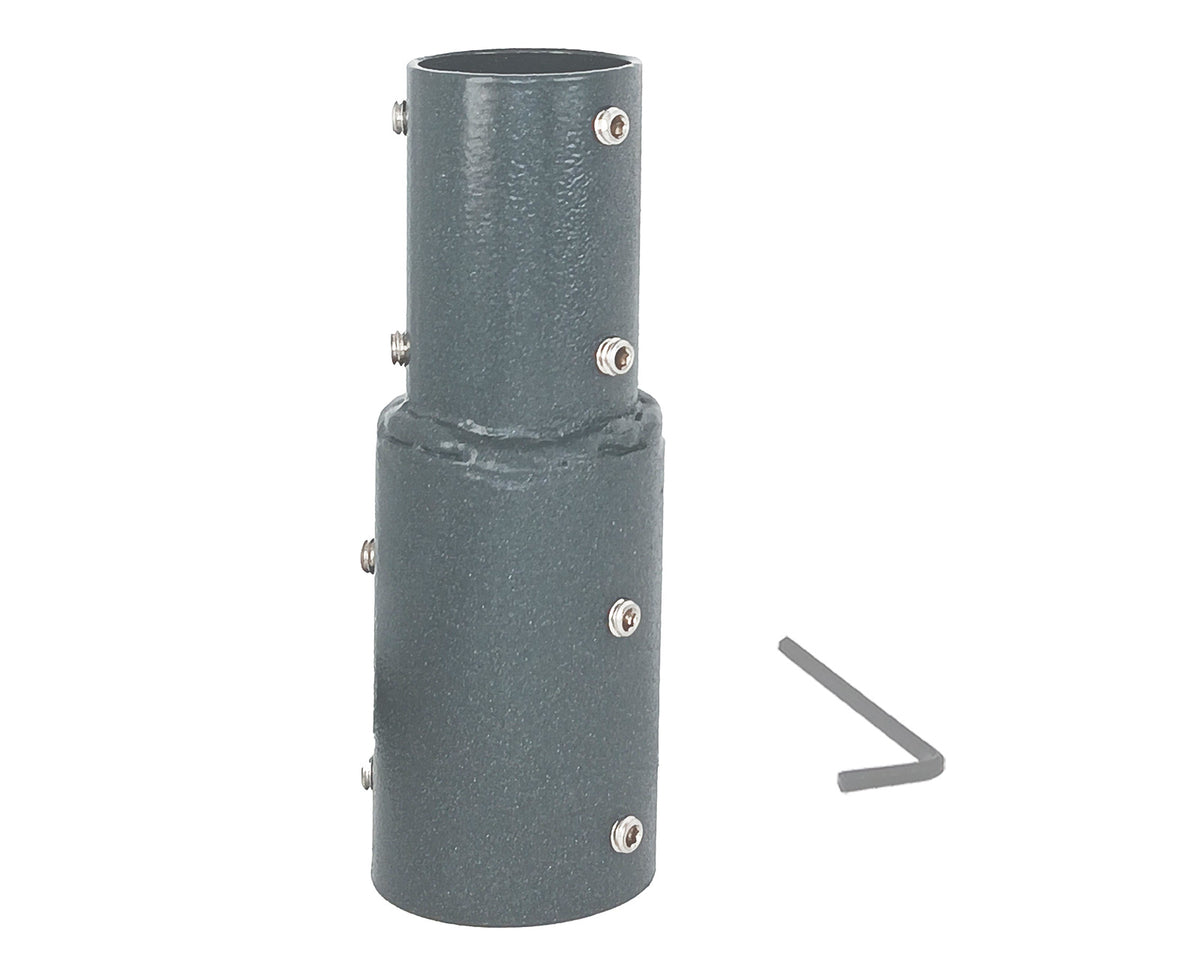 1 5/8" OD to Starlink Pipe Adapter for V2 Square Starlink Dish (Charcoal Grey Satin)