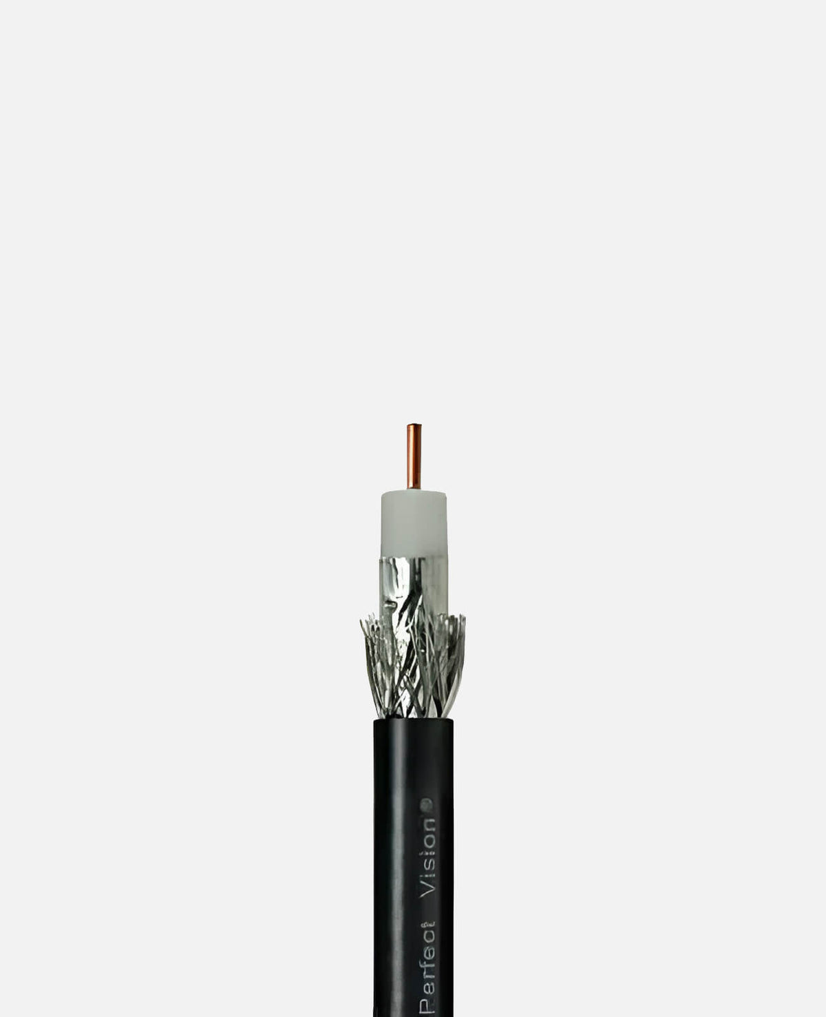 RG6 Coaxial Cable Solid Copper, 1000' Single Strand, Black (CB1B06DSCR0-05)