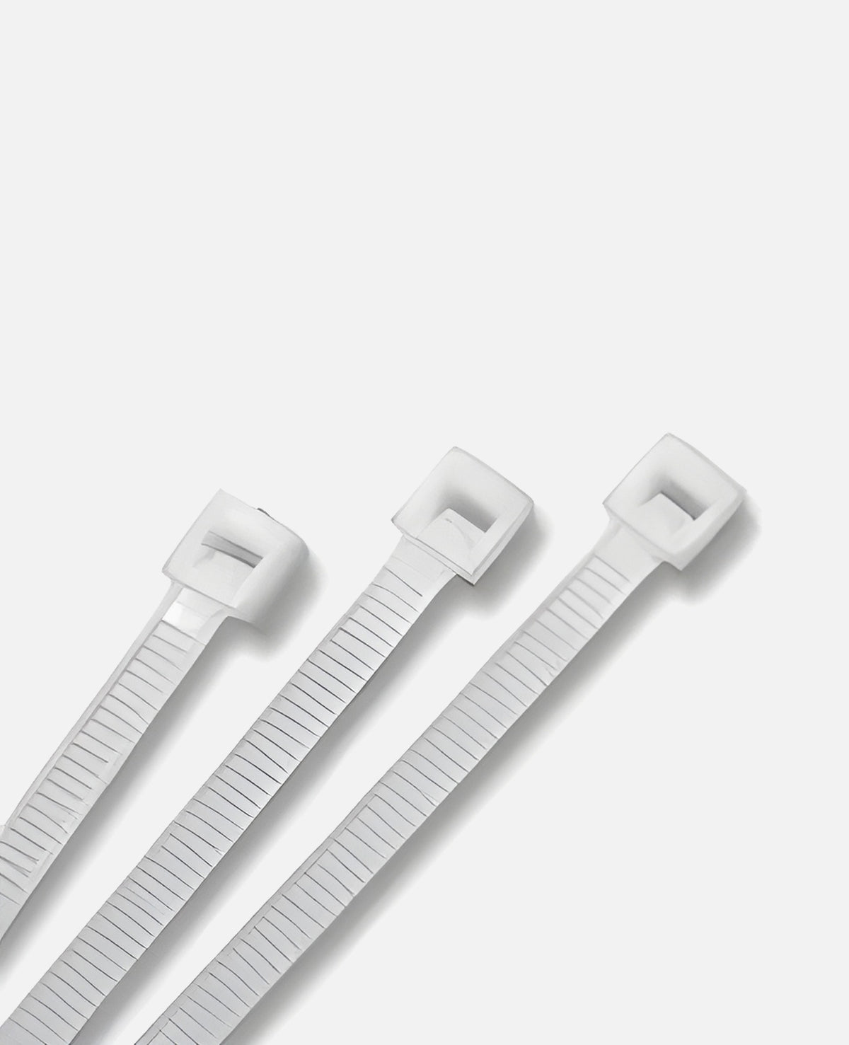 11" White Nylon Zip Ties, Indoor/Outdoor, 50lb, Heavy Duty, Directv Approved