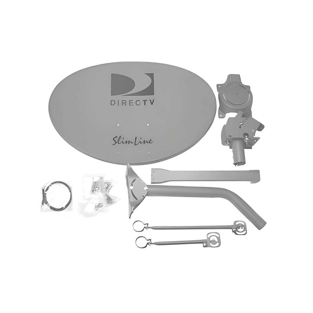 Directv Slimline Satellite Dish, W/2 Brace, NO LNBF (SLSP-F)