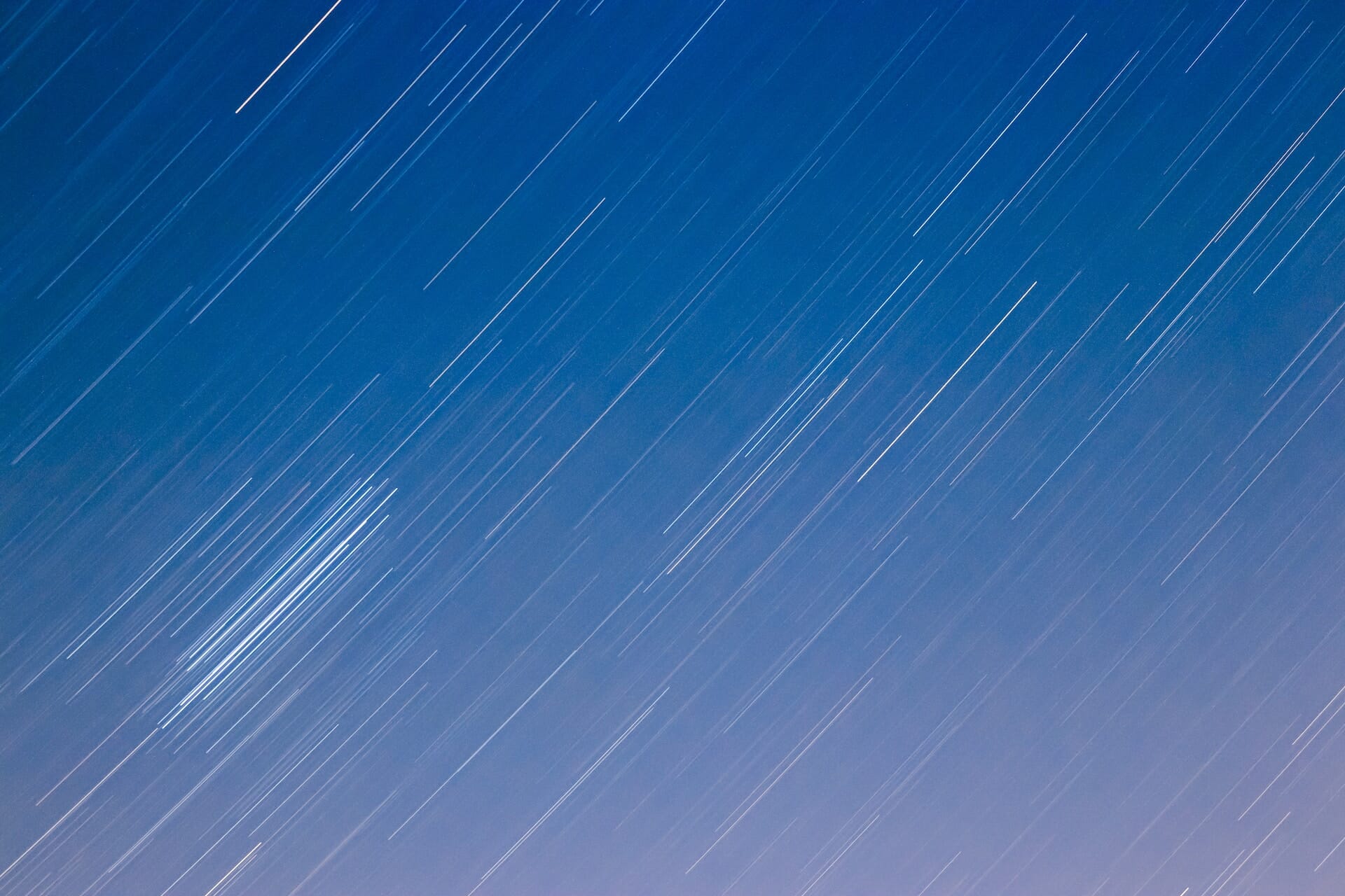Shooting Star Time Lapse Photo