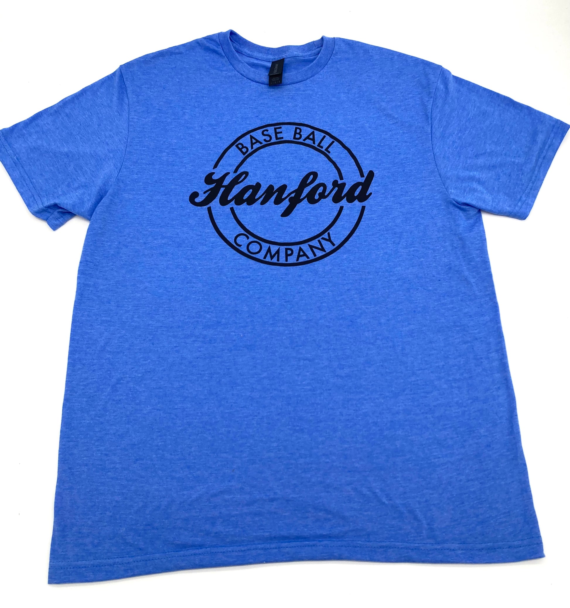 Hanford Logo Tee - Blue – Hanford Baseball Company
