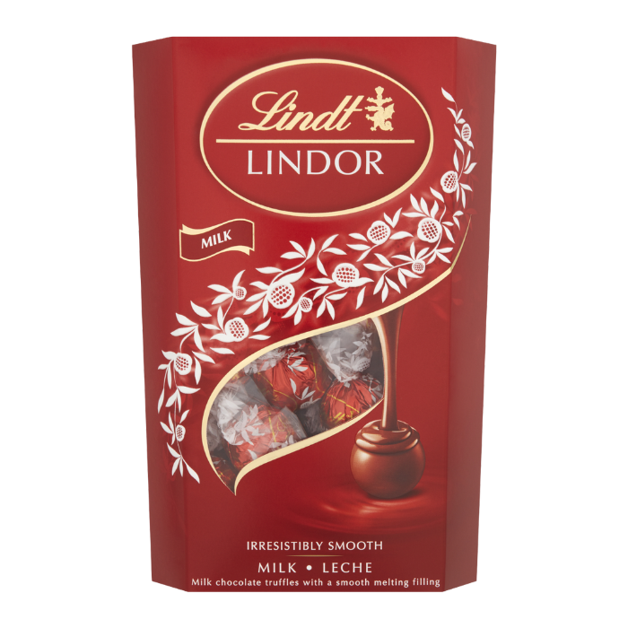 Lindt Lindor Milk Chocolate Truffles Box 337g X 6 Jso Wholesale 5097