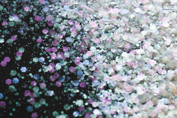 BioglitterTM 'PURE OPAL' glitter range in NZ