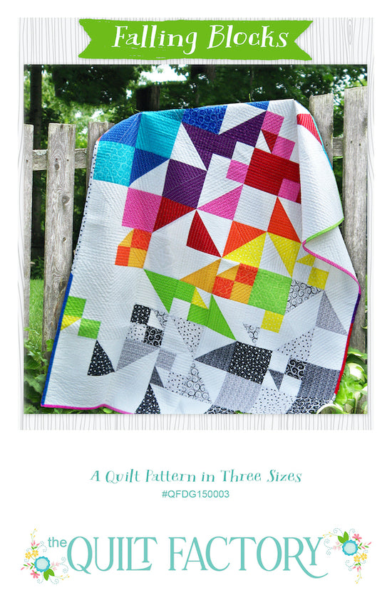 Downloadable Falling Blocks Quilt Pattern – The Quilt Factory