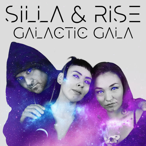 Album cover for Silla and Rise's second album Galactic Gala
