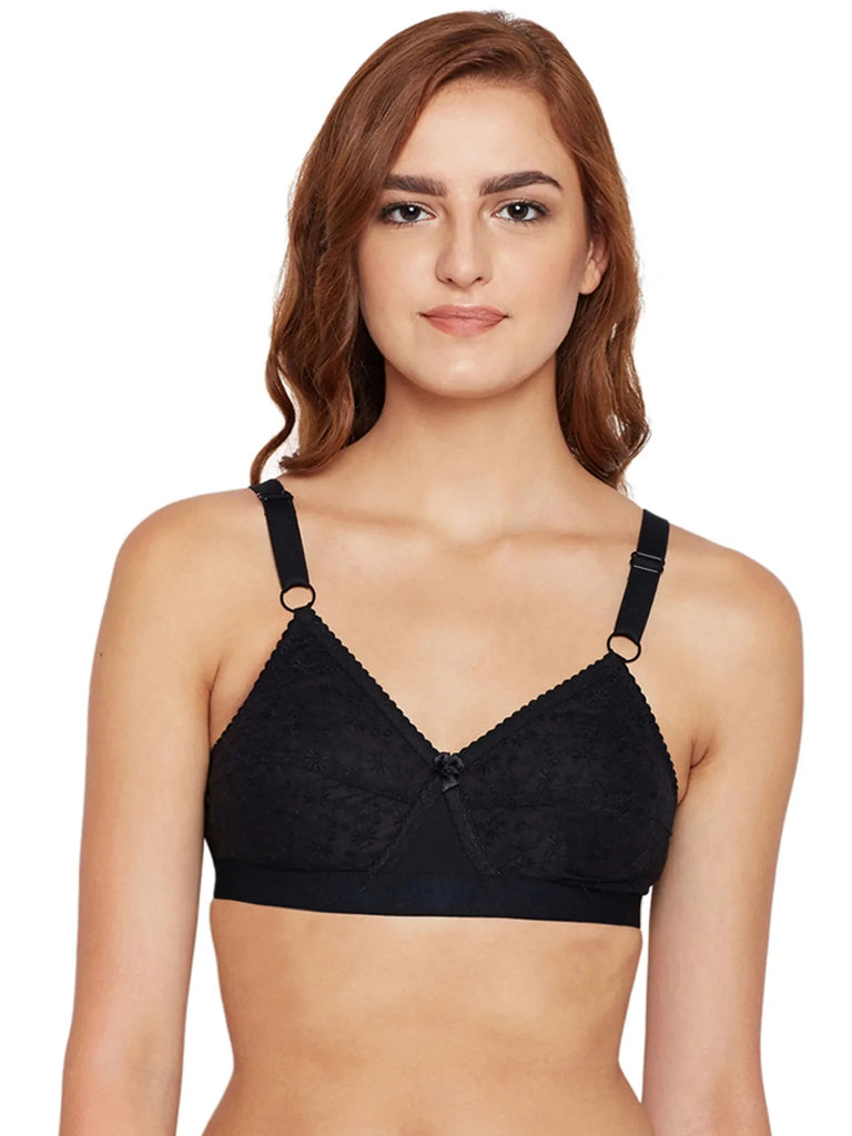 Poftik Women's Spandex & Cotton Non-Padded Non-Wired Beginners Bra.