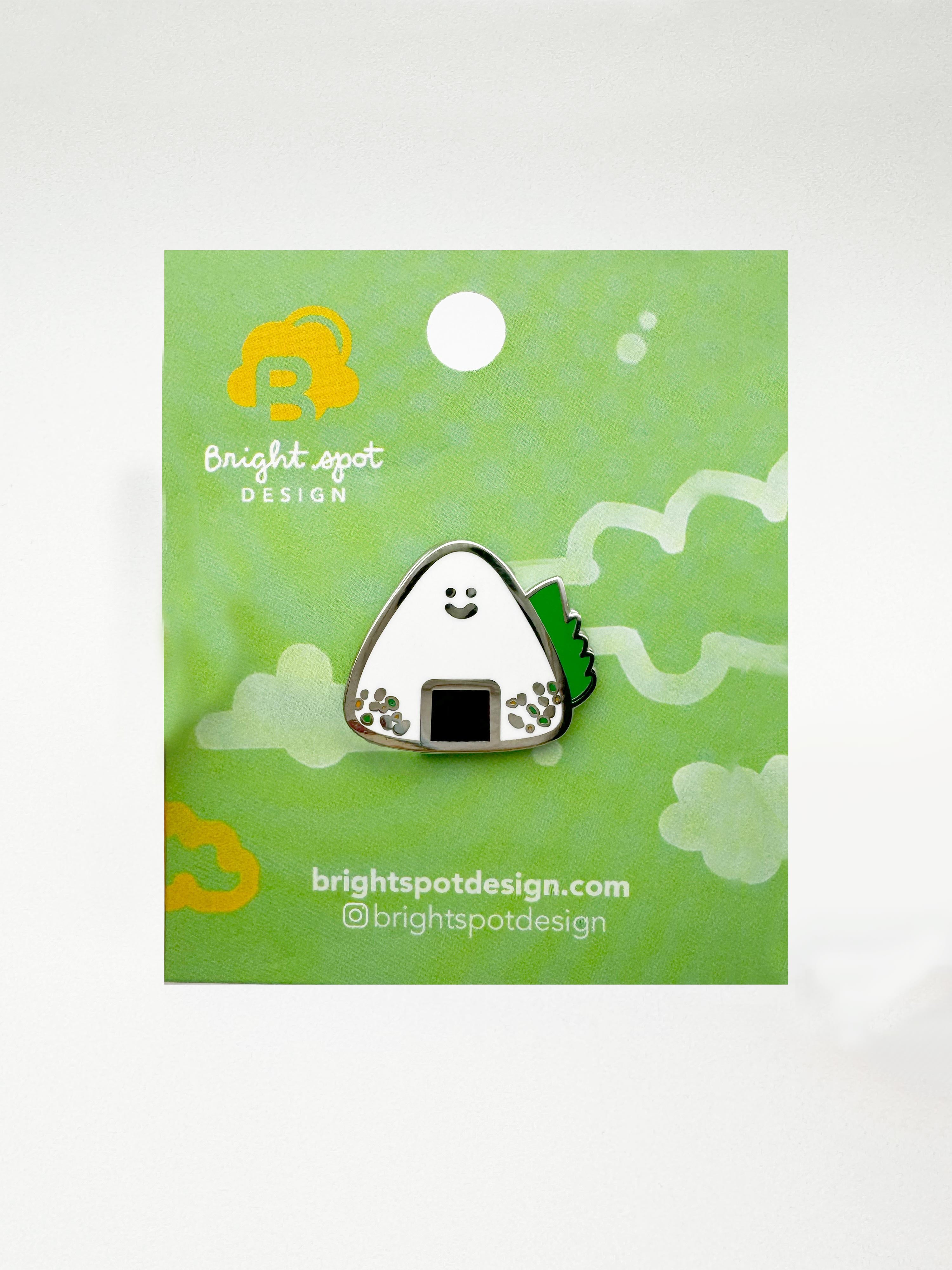 Onigiri Rice Ball Enamel Pin