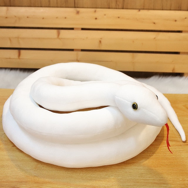 giant snake cuddly toy