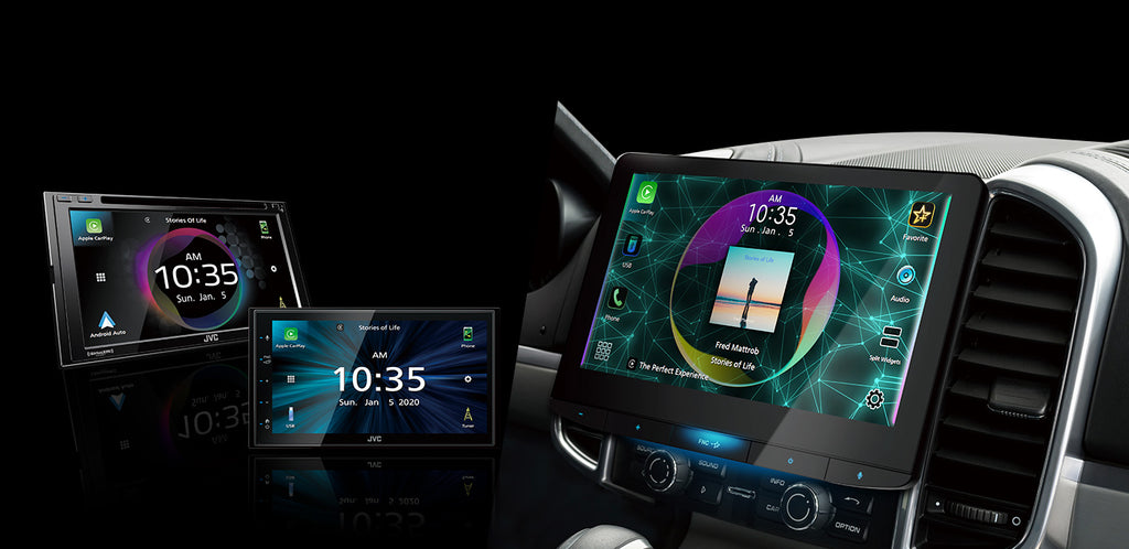 JVC Headunit Touchscreen Banner