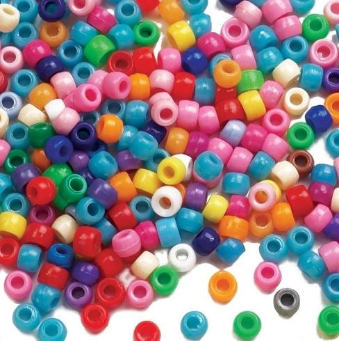 Coloured Beads Value Pack (Pack of 600)