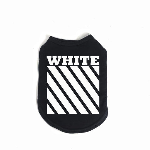 Designer Dog Vest Off White - 2024 - Puppy Streetwear Shop