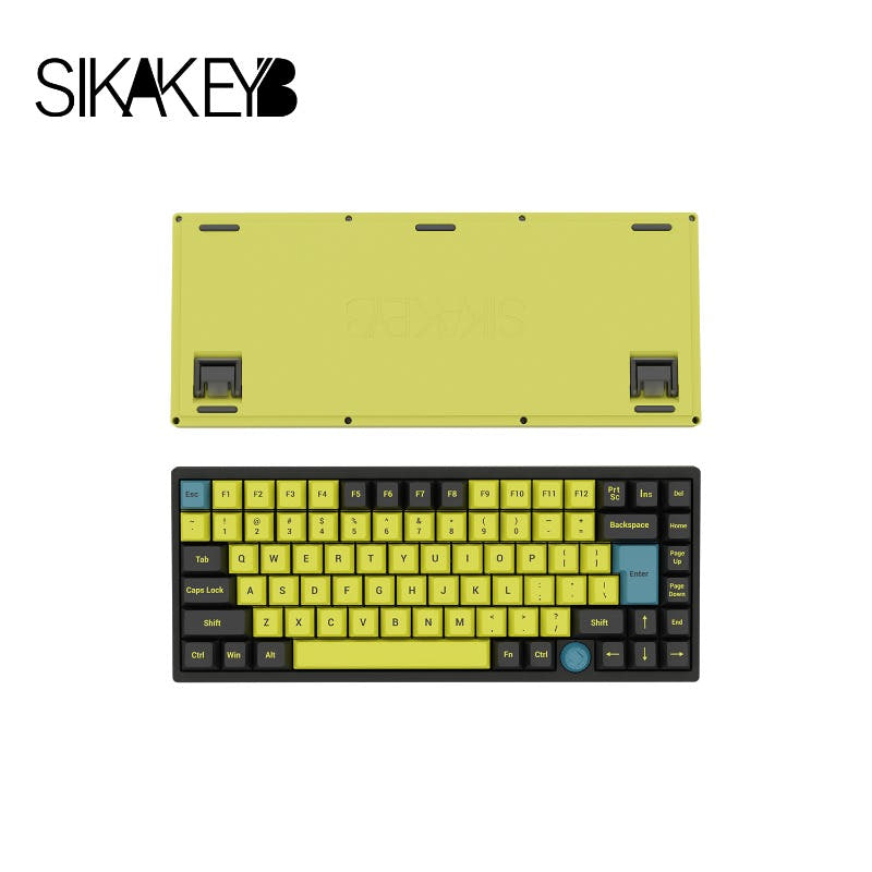 SIKAKEYB Castle CK75 Magnetic Switch Mechanical Keyboard Yellow / Magnetic Jade Switch