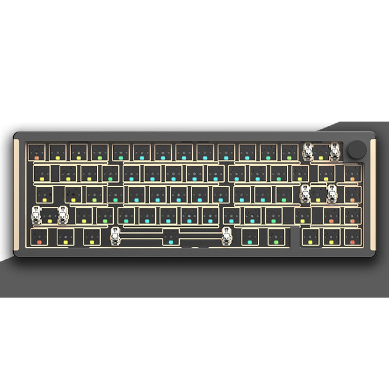 MONKA 6067 Aluminium Alloy Keyboard Kit 6067 Kit(wired) / Grey