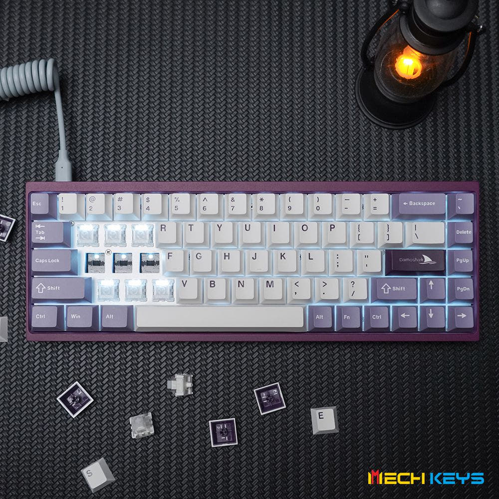 Darmoshark KT68Z Magnetic Switch Mechanical Keyboard KT68Z-Purple