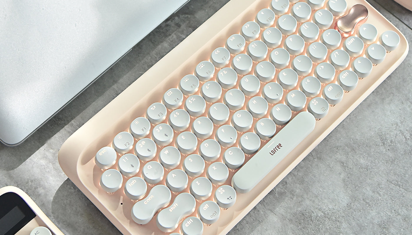 Lofree EH112S Milk Tea Mechanische Tastatur-6