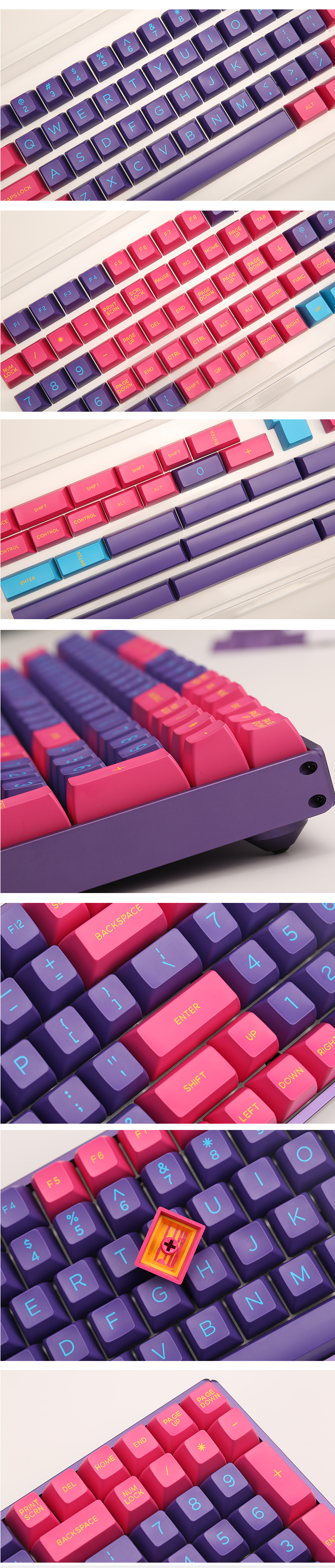 DOMIKEY Pumper SA Profile Keycaps Set