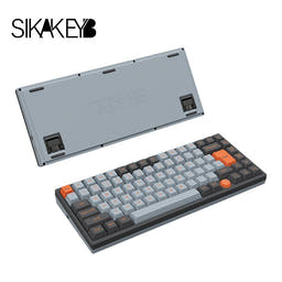 SIKAKEYB Castle CK75 Magnetic Switch Mechanical Keyboard as variant: Grey / Magnetic Jade Switch
