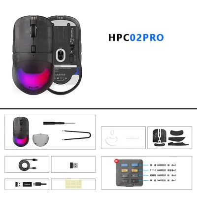 Incott HPC02/HPC02 Pro/HPC02m Pro Hot-Swappable Mouse