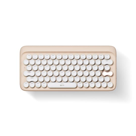 eh112s bluetooth mechanical keyboard milk tea