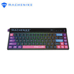 MACHENIKE KT68 Hot-swap Three Mode Mechanical Keyboard as variant: Black / MACHENIKE Brown