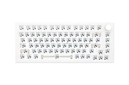 NextTime X75 Gasket Keyboard Kit as variant: Wired-Frosted White Kit