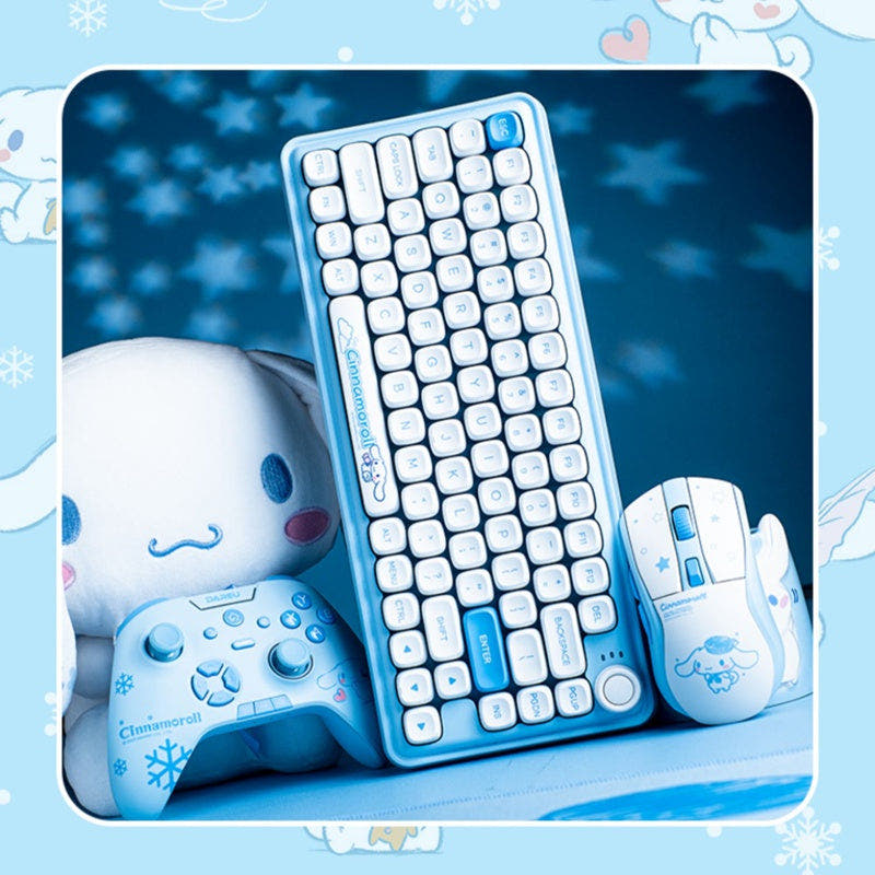 DAREU Z82 Cinnamoroll Mechanical Keyboard Combo