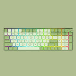 Fopato P98 Mechanical Keyboard as variant: Green / TTC Gold Pink V2