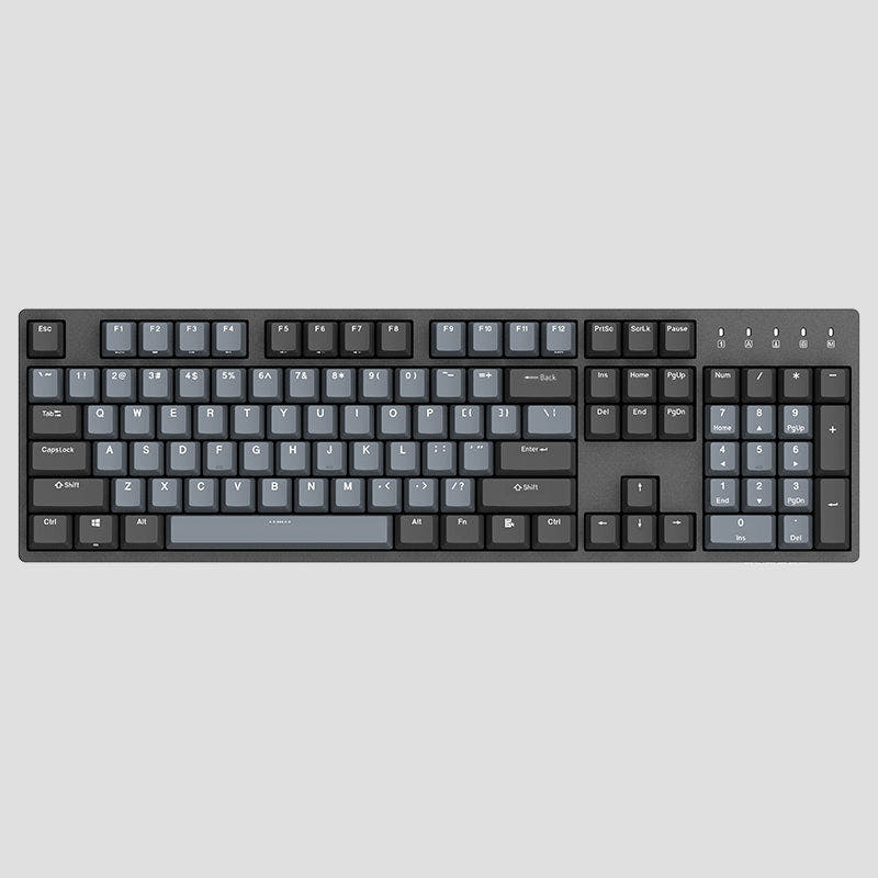 DURGOD K310 Taurus 104key Mechanical Keyboard Deep Grey-No light / Black Switch