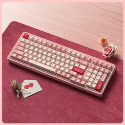 FL·ESPORTS CMK99 Three Mode Mechanical Keyboard as variant: Valentine's Day / TTC Honey