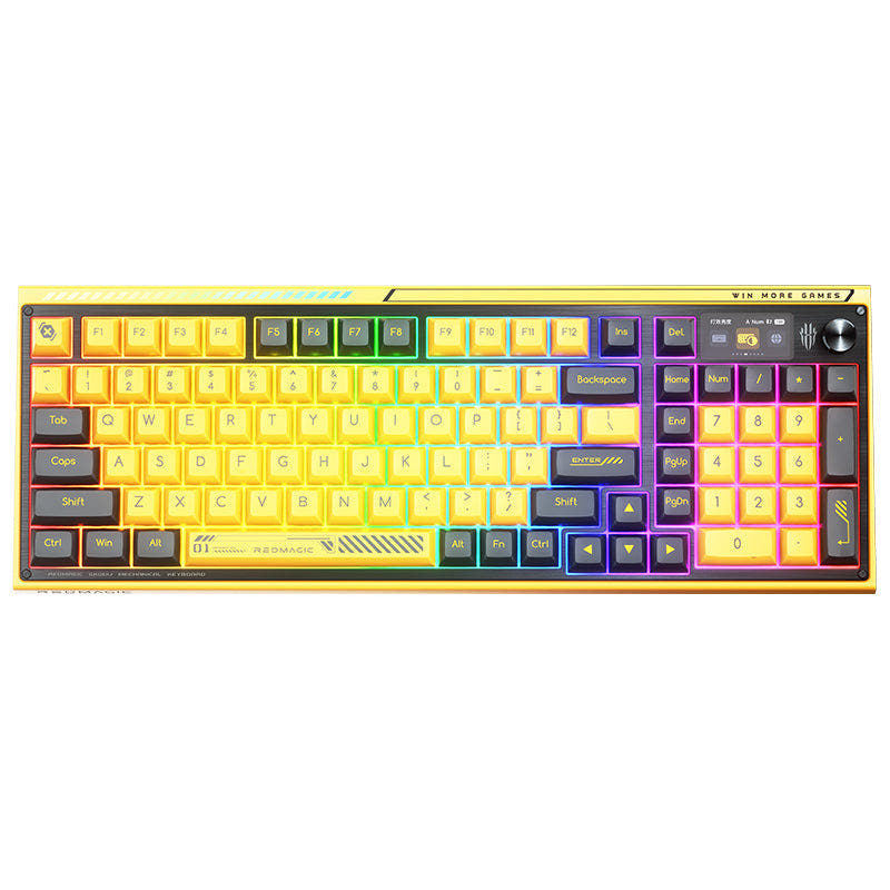 Nubia REDMAGIC Yellow Mechanical Keyboard Yellow / TTC Speed Silver