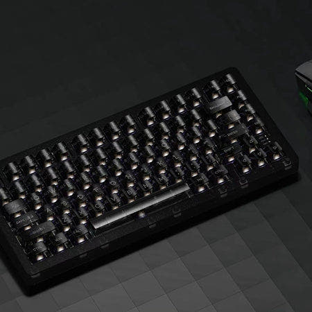 DAREU A81 Elastic Gasket Structure 75% Mechanical Keyboard Black-wired / Sky V3