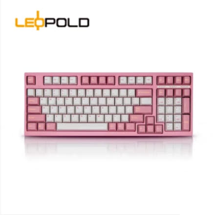 Leopold FC980M Wired Mechanical Keyboard Peach / Cherry Brown