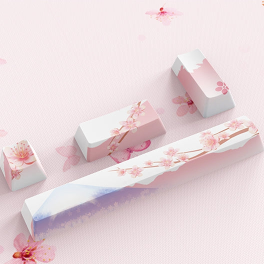 DAGK Dolphin/Sakura Cherry/OEM Spacebars Artisan Keycaps