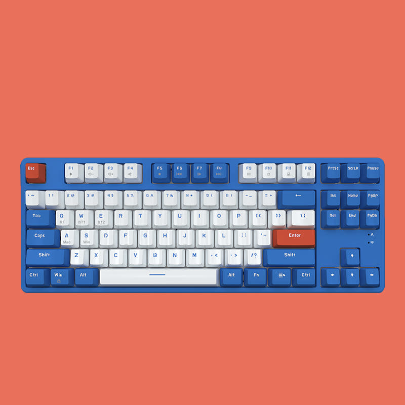 AJAZZ AK871 Mechanical Keyboard Blue / Blue Switch