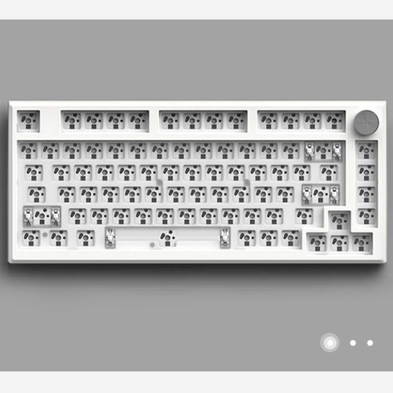 FL·ESPORTS MK750 Gasket Keyboard Kit White