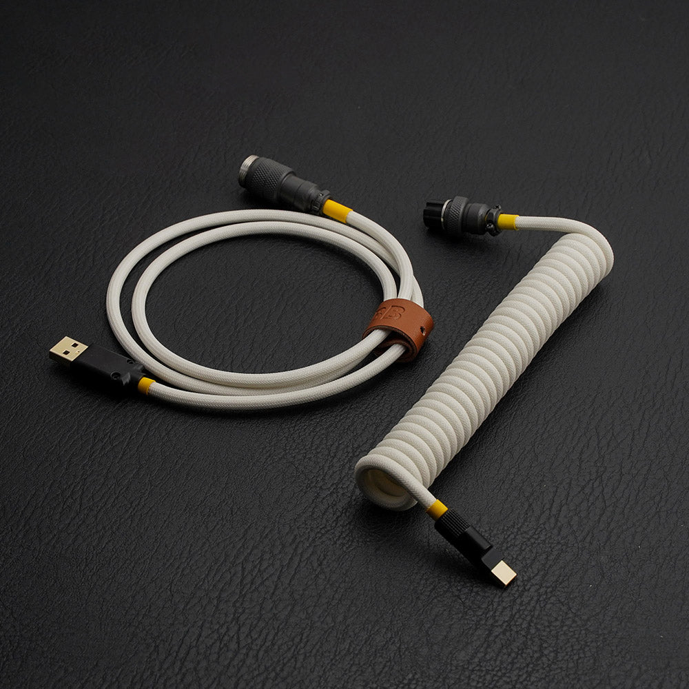 YUNZII Golden/Transparent White/Glass/Summer Custom Cable