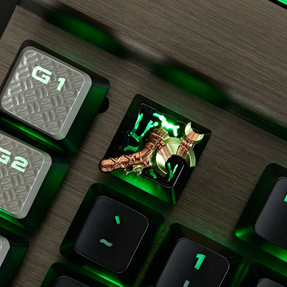 Zomoplus DOTA2 FORCE STAFF Magnetic Aluminum Artisan Keycap