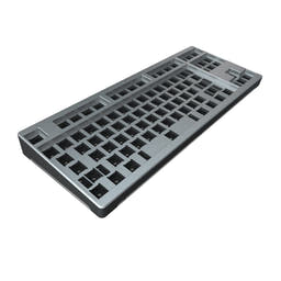 IDOBAO ID87 V2 TKL Hot-swappable Keyboard Kit as variant: Grey