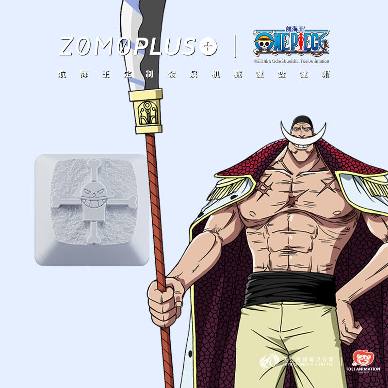 ZOMO PLUS X ONE PIECE Battle of Marineford Aluminum Artisan Keycap