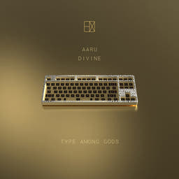 Helix Lab Aaru Divine Egyptian Hieroglyphic Relievo TKL Keyboard Kit as variant: White