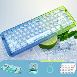 FirstBlood B67 Mojito Limited Mechanical Keyboard as variant: Mojito / Ice Jelly