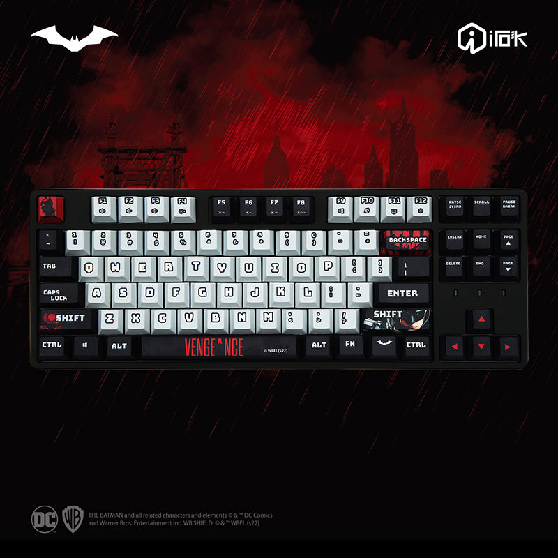 IROK FE87 Batman Wired Mechanical Keyboard – mechkeysshop