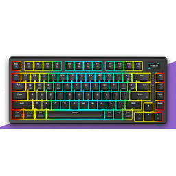 MONKA 3075 PRO Mechanical Keyboard as variant: Black Tri-Mode / Red Switch