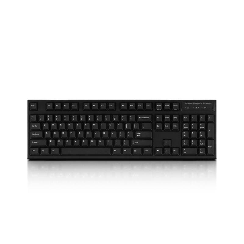 Leopold FC900R Single Mode Mechanical Keyboard Black PD / Red Switch